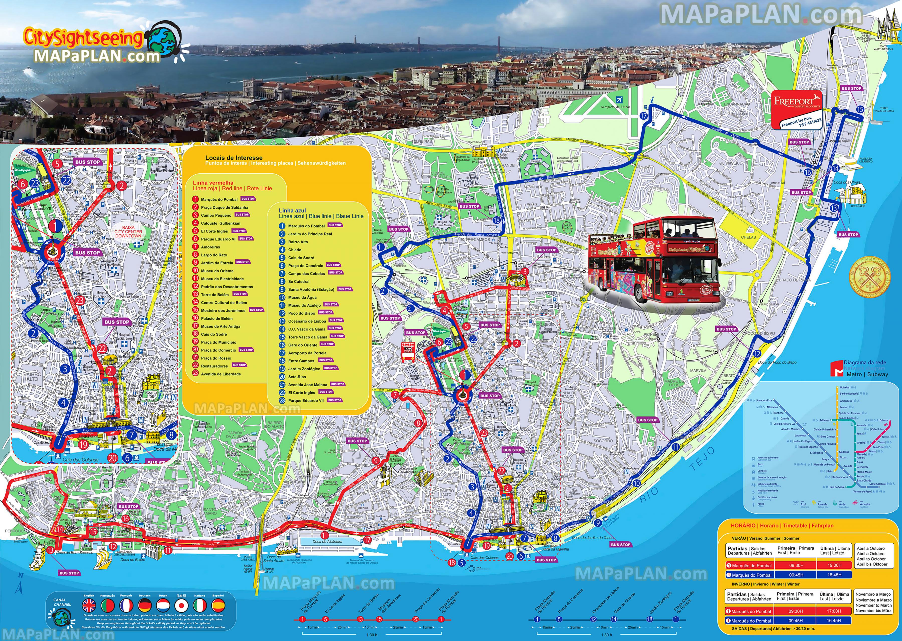 lisbon portugal bus tour